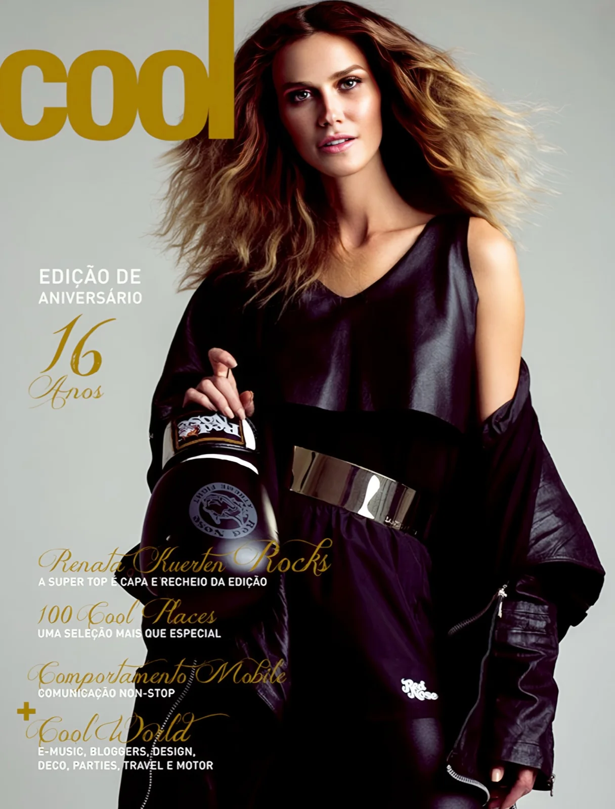 Capa Cool Magazine 16 anos - Renata Kuerten Rocks